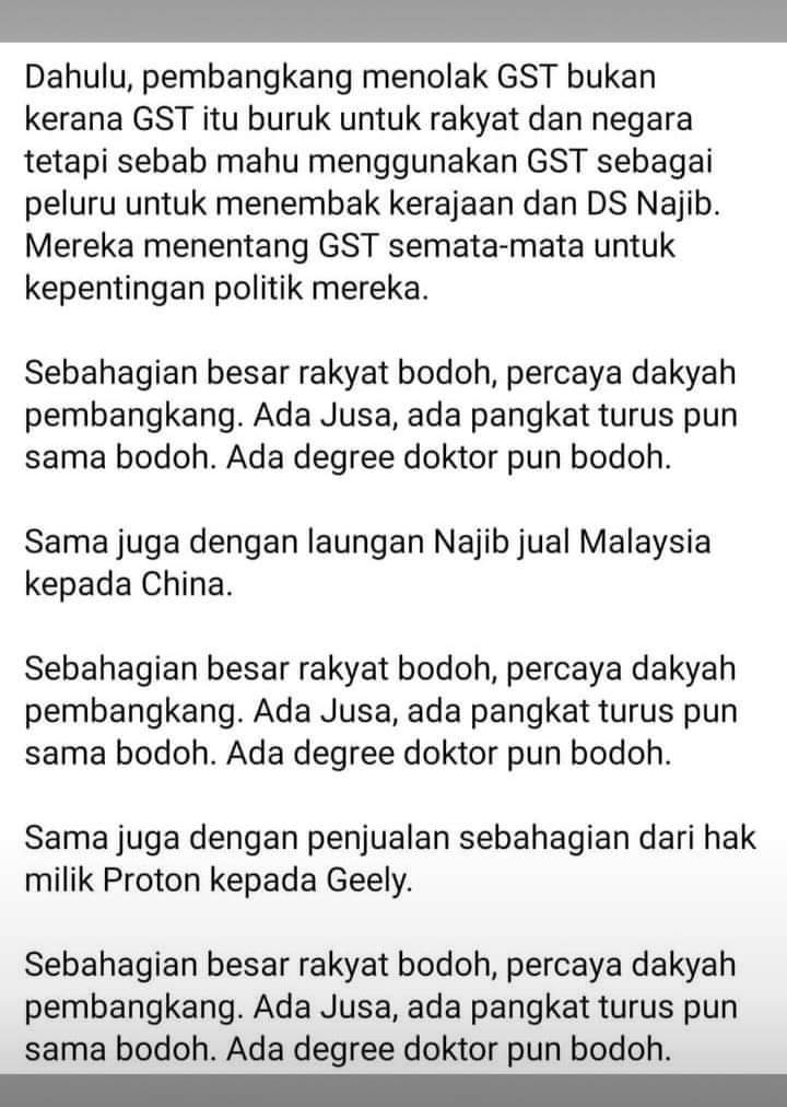 Antara Kesan besar dari malas membaca atau sekadar baca tajuk sahaja